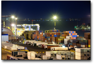 Image of a U.S. port